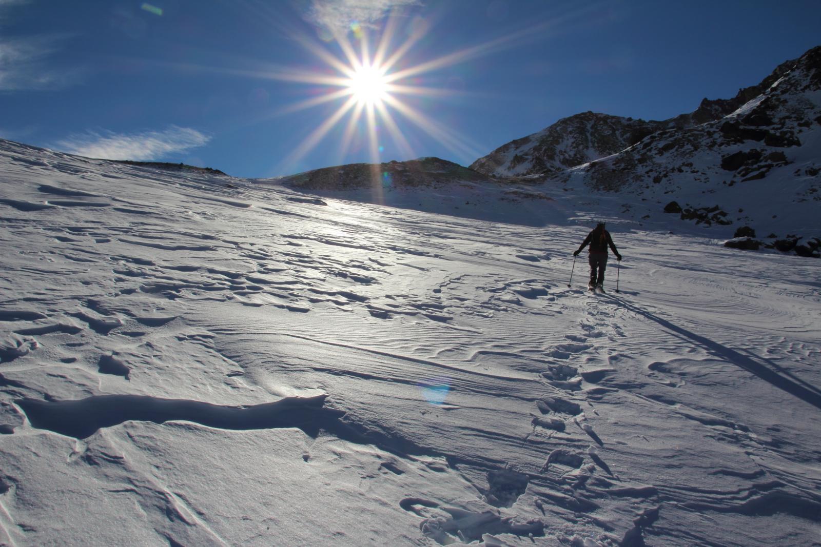 salendo al Colle Sea delle Tampe (7-12-2013)