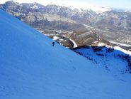 Vista d'insieme della farinosa pala nord... 