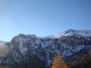 Punta Culour, Colletto Sarasin e Rocca di Ciarm dalle Grange Passo