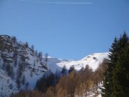 Colletto Sarasin dal sentiero per Punta Culour