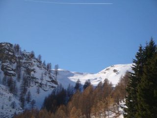 Colletto Sarasin dal sentiero per Punta Culour