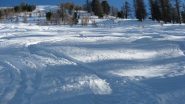 parte centrale, pendii e neve super!