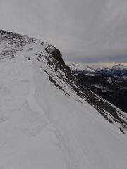 02 -gli ultimi metri per arrivare in cresta sono a 45 gradi