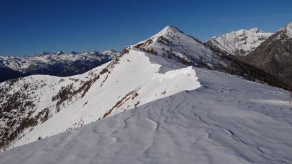 sulla dorsale verso il Bec di Nona