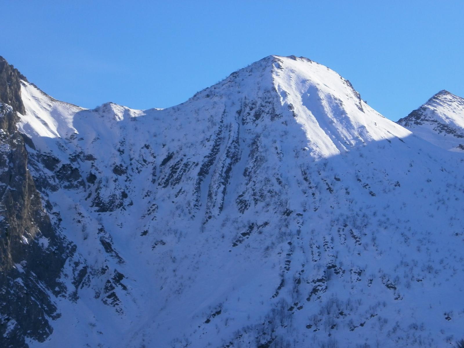 itinirario completo visto salendo alla Campaula