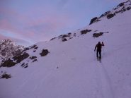 salita all'alba