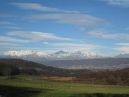 tratto con vista montagne