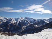 Colle di tenda e Alpi Liguri dal Colle dell'Arpiola