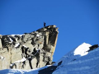La Testa del Grand Etret, vista dal colle Centrale