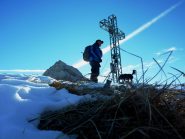 Paolo e Namu in cima