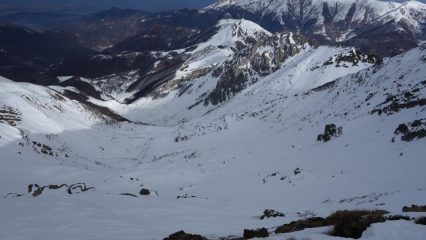 Vallone Nord  sotto cima