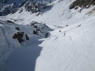 canalino dopo Pian Ciamarella