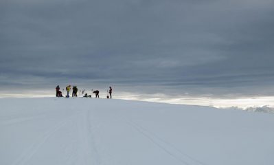 arrivo in cima