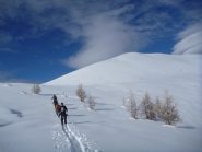 Arrivée au sommet de Paracouerte