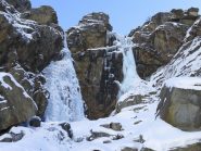 l'anfiteatro superiore oggi, a destra il candelone