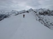 Verso la vera vetta del Vandalino