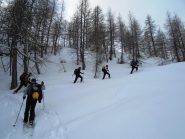 Tracciando sopra l'imbuto del Petello