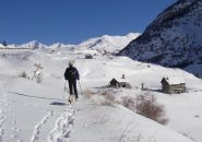 bivio Les Aittes, vista Cima Dorlier e Dormillouse zona Col Chabaud