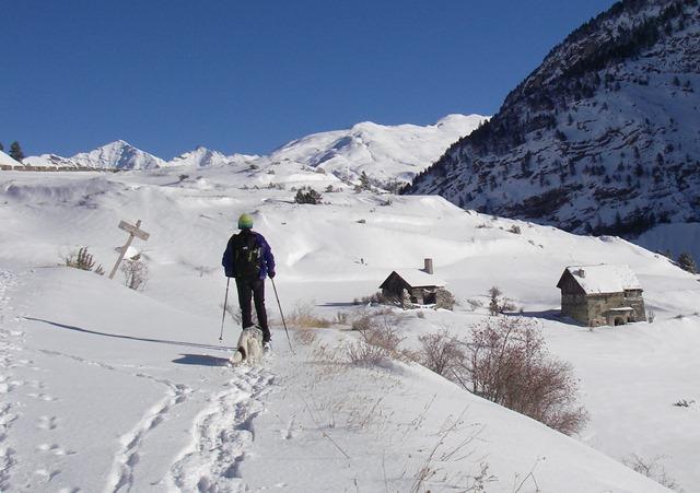 bivio Les Aittes, vista Cima Dorlier e Dormillouse zona Col Chabaud