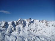vue du massif Clapier Gelas...