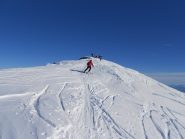 discesa dalla cima