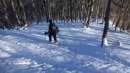in discesa verso Zurana