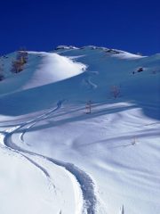 neve bellissima sotto il bric del cucuc