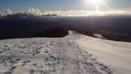la dorsale di salita a sud-est
