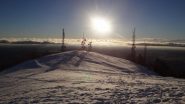 zona dei ripetitori alla partenza del tracciato sud-est