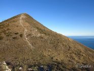 Ultima cima da salire il Monte Croce con possibilità di evitarla sulla destra