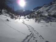 parte centrale della salita