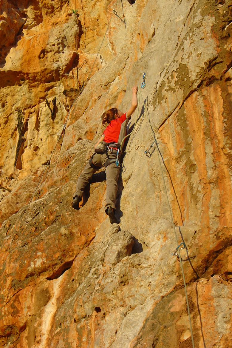 serena al tramonto su catwalk