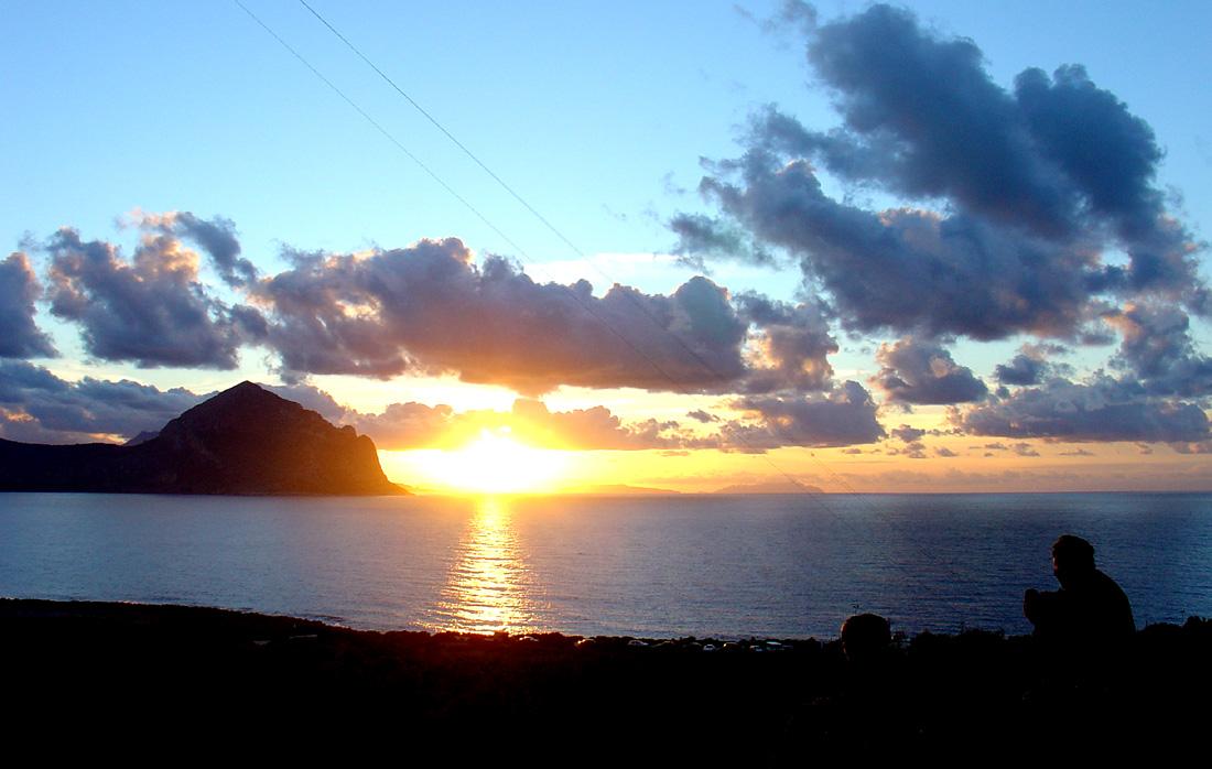 controluce a fine giornata