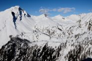 Vista dalla cima in una giornata migliore