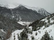 Il primo tratto di salita