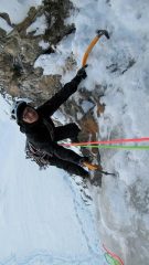 Mary all'uscita del primo tiro