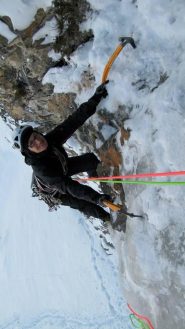 Mary all'uscita del primo tiro