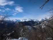 Vista dalla cima di Pian della Tola