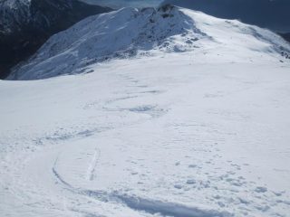 tracce della prima discesa
