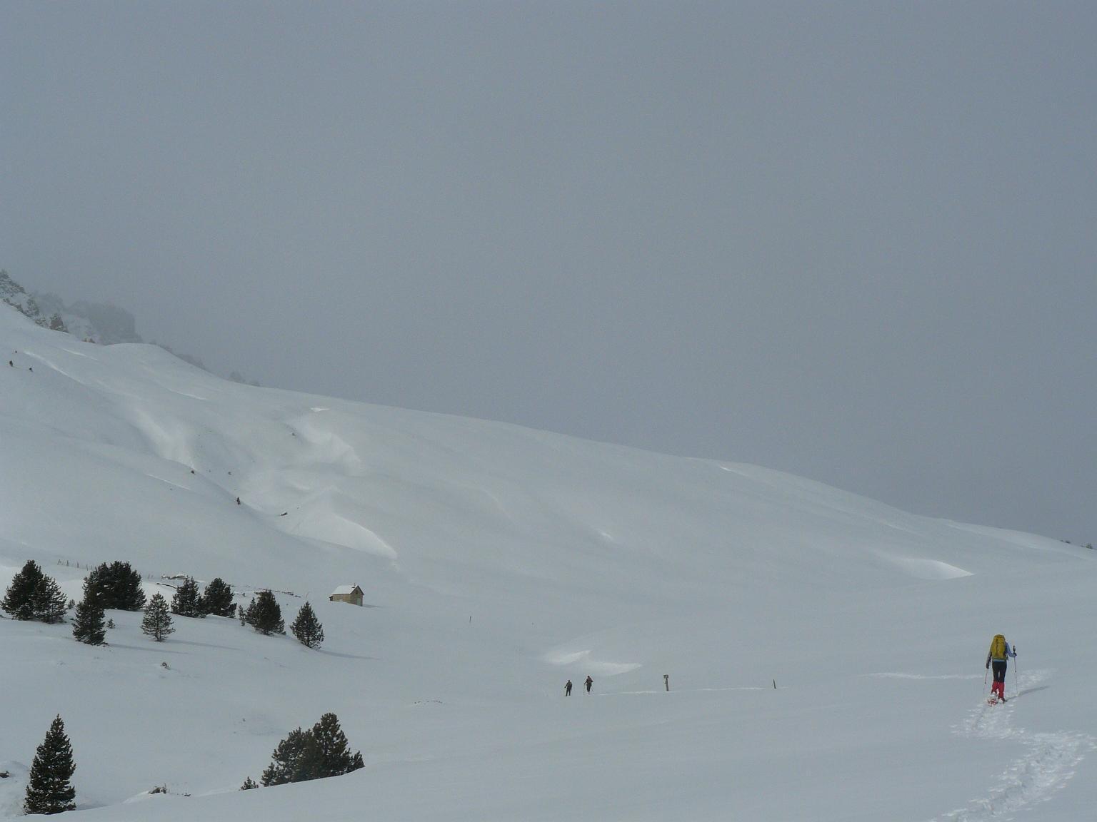 Verso lo chalet Thures