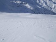 Il plateau dall'alto ancora tutto vergine