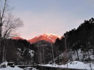 Mater visto dal luogo di partenza