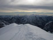 Parte della dorsale risalita