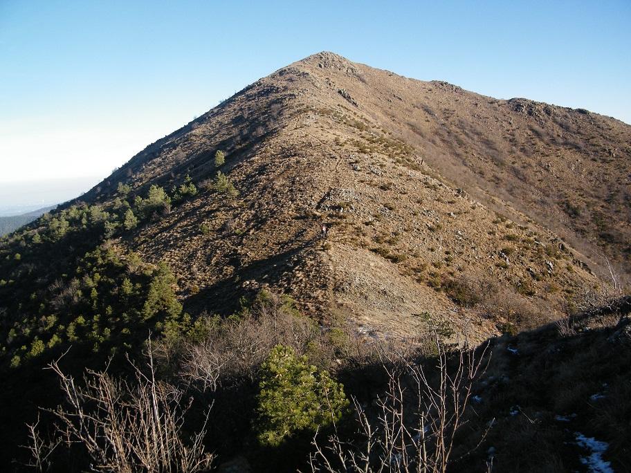 Il Monte Tugello dai pressi della depressione