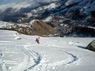 Discesa su valloire 