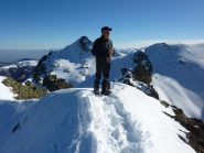 Paolo in cima alla Grossa