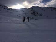 verso il canale che porta ai 2800