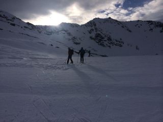 verso il canale che porta ai 2800