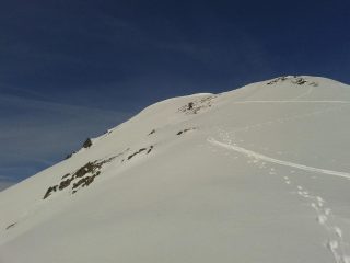 arrivo in vetta
