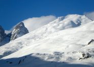 Aig. de l'Epaisseur vista da Bonnenuit